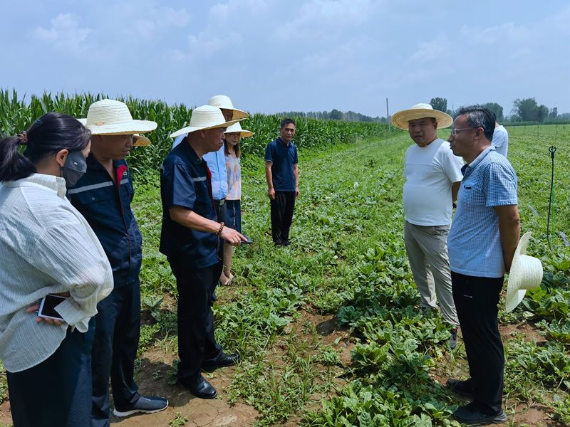 安邁康農業科技集團來公司考察項目
