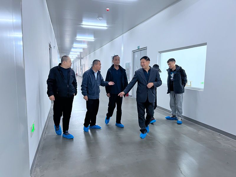 河南省電視臺、焦作市衛健委領導到公司參觀！